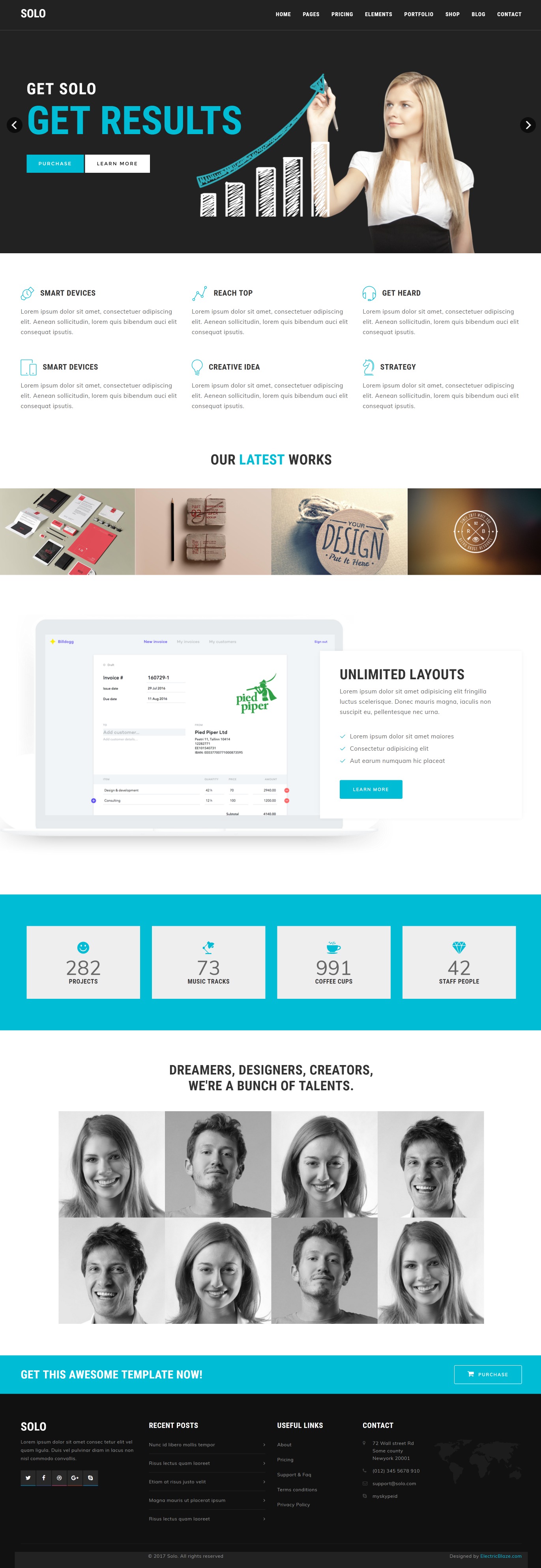 Solo - 103+ Pages HTML Bootstrap Template - 3
