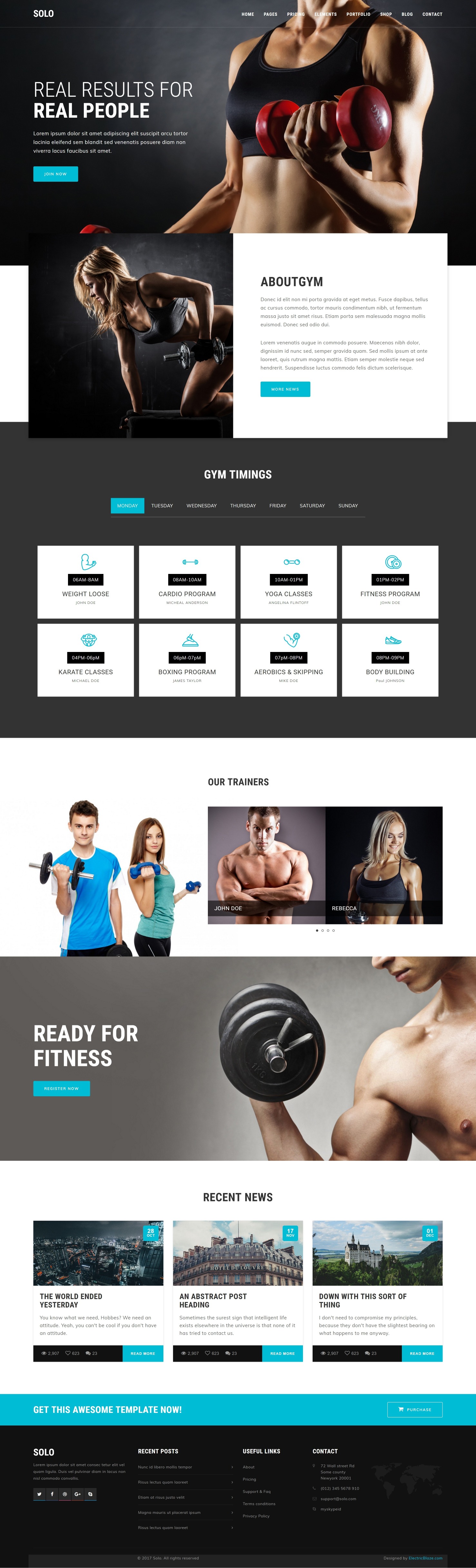 Solo - 103+ Pages HTML Bootstrap Template - 4