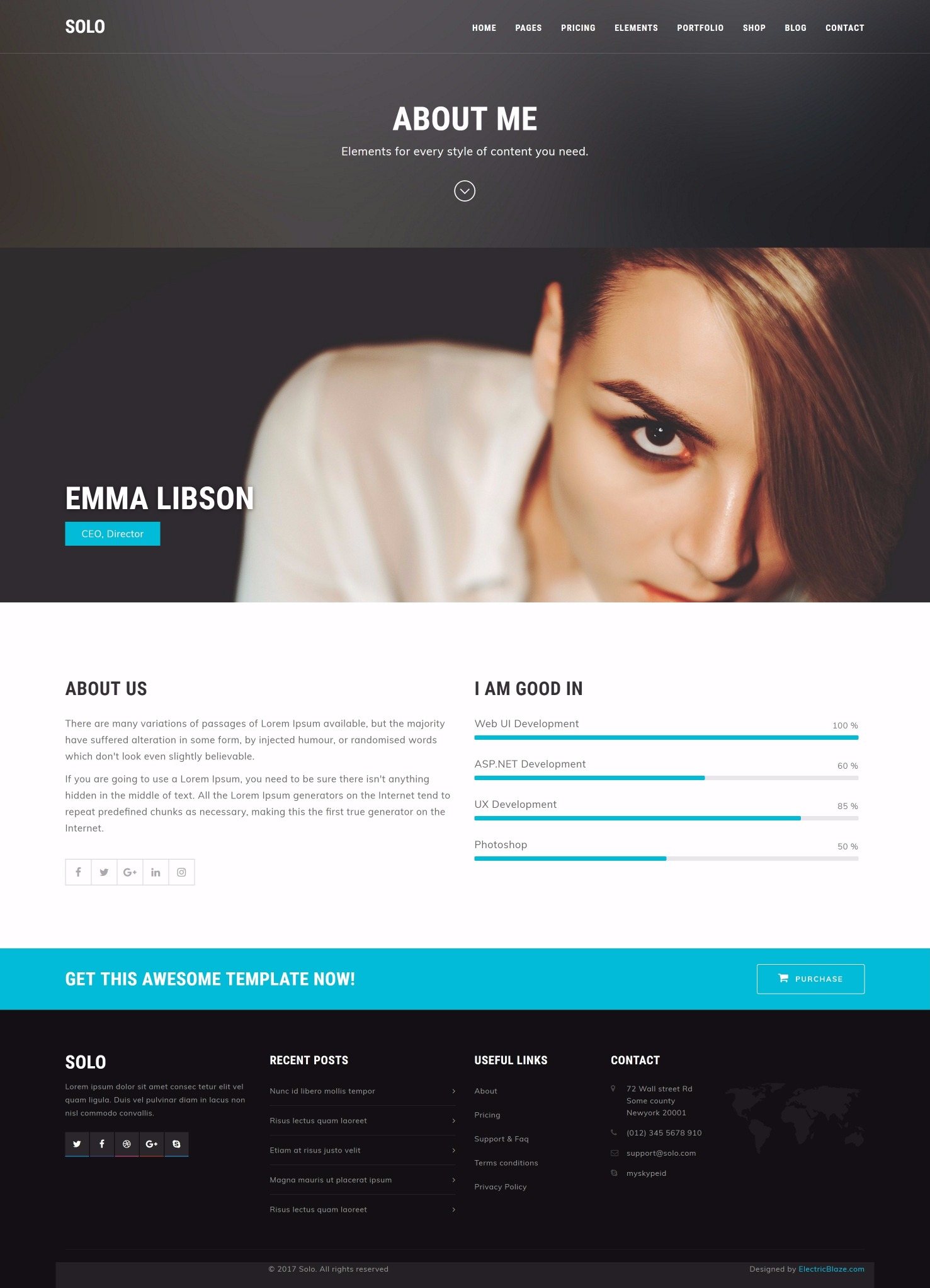 Solo - 103+ Pages HTML Bootstrap Template