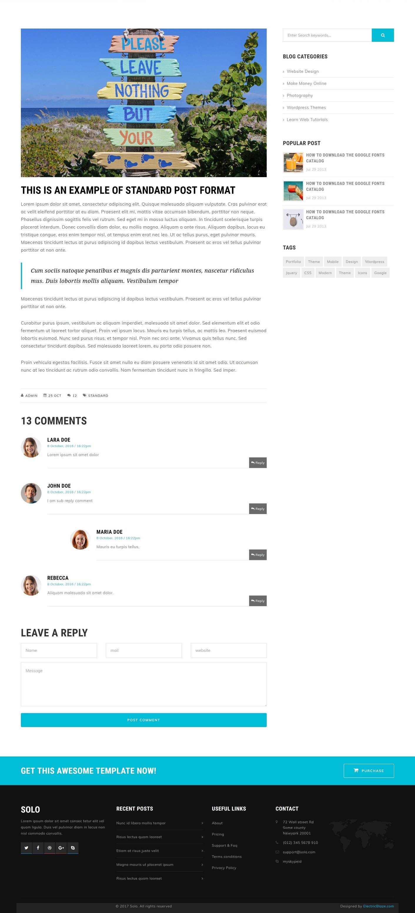 Solo - 103+ Pages HTML Bootstrap Template - 35