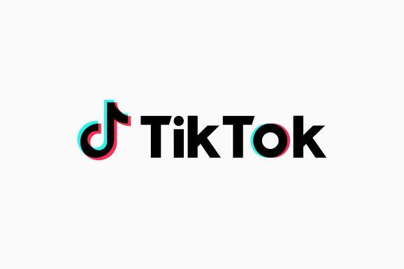 TikTok videos displayed as a vertical slider on a brand page